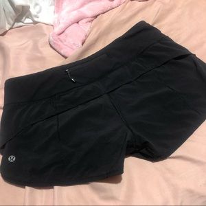 Lululemon speed shorts